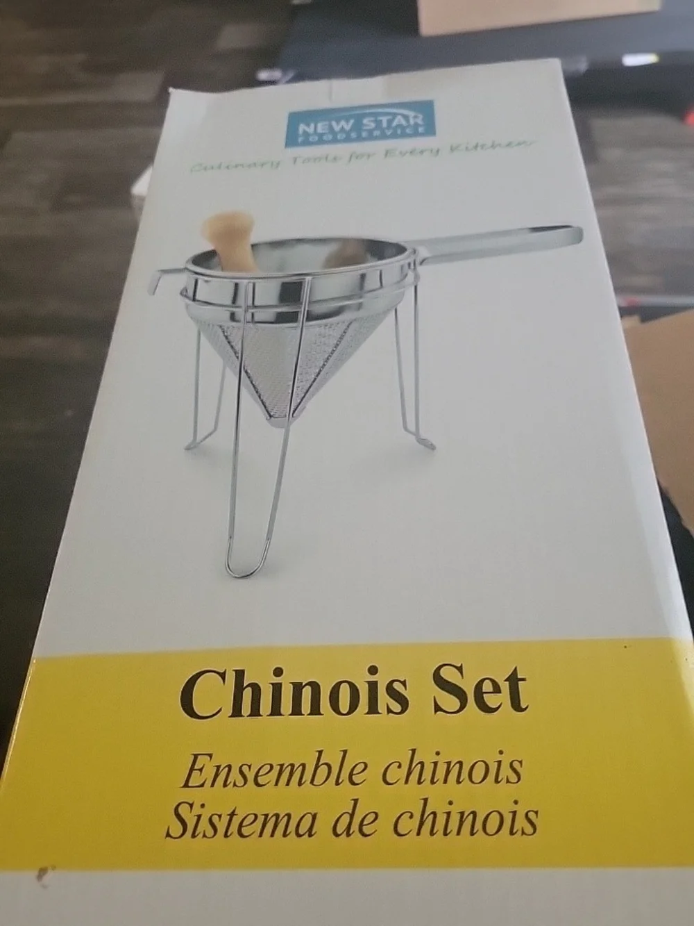 New Star Foodservice Chinois Set - Stainless Steel